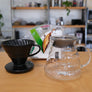 HARIO V60 Set Komplett | Handfilter, Glaskaraffe & Filterpapier