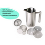 Groenenberg French Press aus Edelstahl | 0,6 Liter