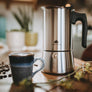 Groenenberg Edelstahl Espressokocher | 6 Tassen