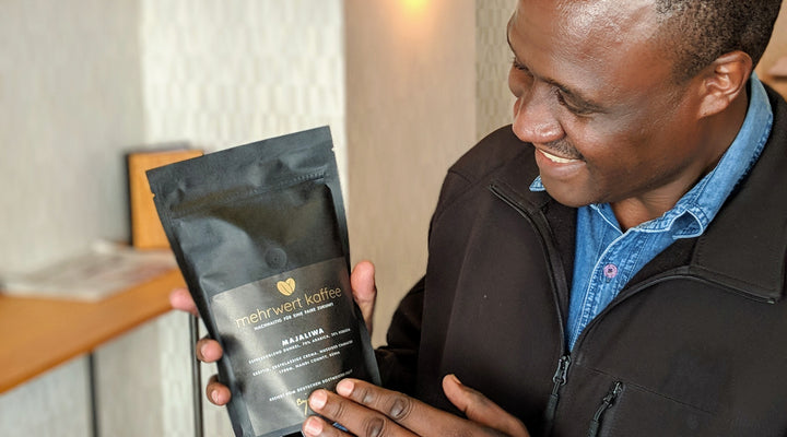 Meet the farmer - Besuch von Kaffeefarmer aus Kenia