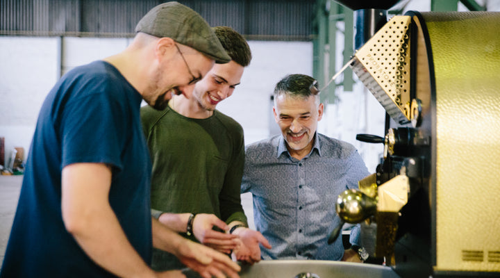 Vom deutschen Röstmeister kreierte Röstkurve