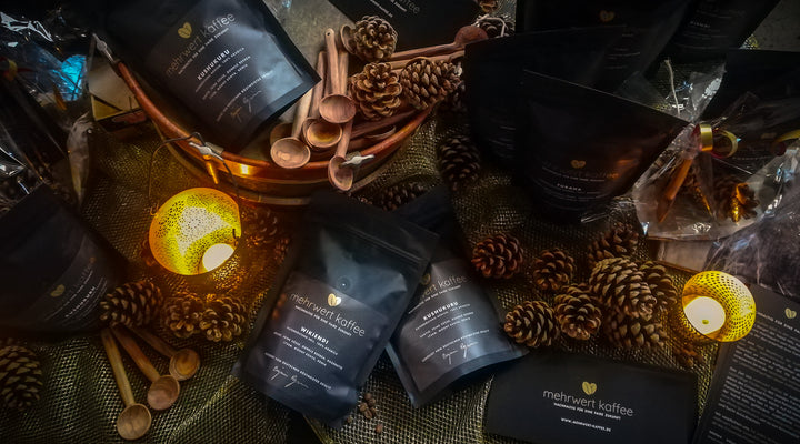 Unsere Weihnachtsaktion: Mit mehrwert kaffee gleich doppelt Freude schenken!
