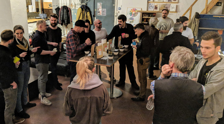 Köln, Ehrenfeld - Öffentliches Cupping mit meisterlichem Besuch