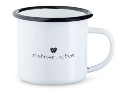 Emaille Tasse
