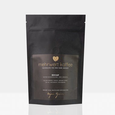 mehrwert kaffee Kaffeesorte Decaf