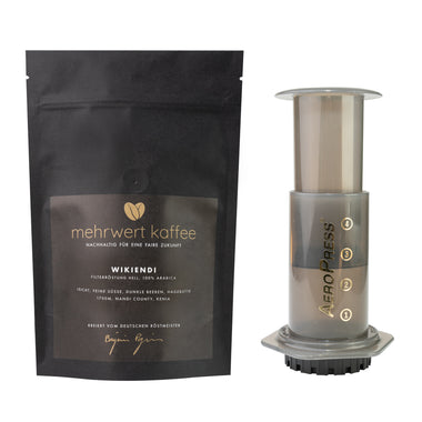 Aeropress & Kaffee im Set