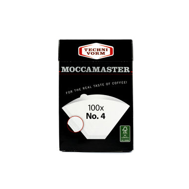 Moccamaster Papierfilter Nr.4 weiß |  100 Stück
